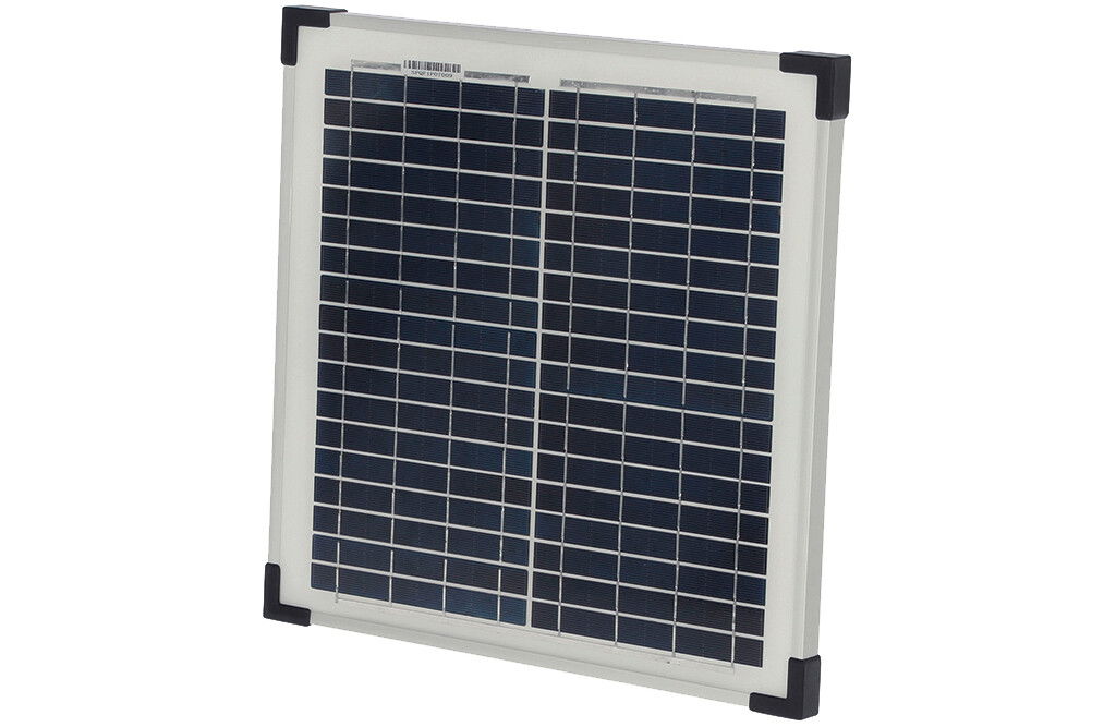 Solpanel 15W för stängselaggregat