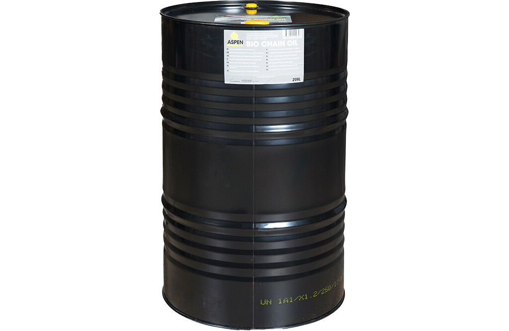 Motorsågsolja, Aspen, 208 liter