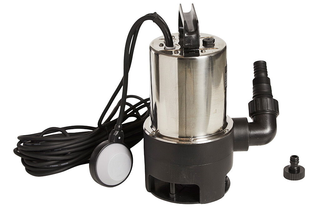Dränkbar vattenpump rostfri - 750W