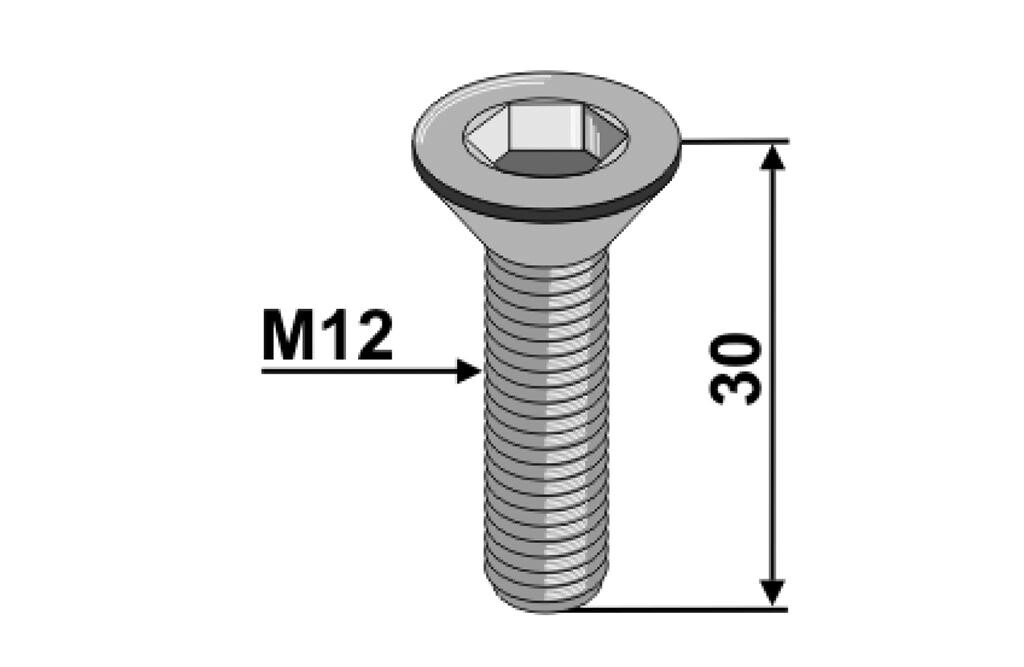 Läs mer om Unbrako bult, 12 x 30