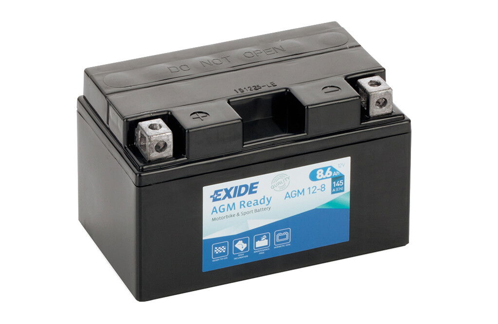 MC-batteri, 12V 8,6 Ah