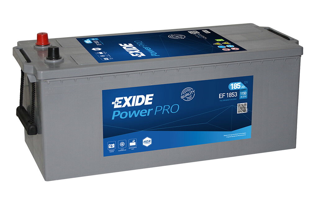 Lastbilsbatteri 12V - 185 Ah