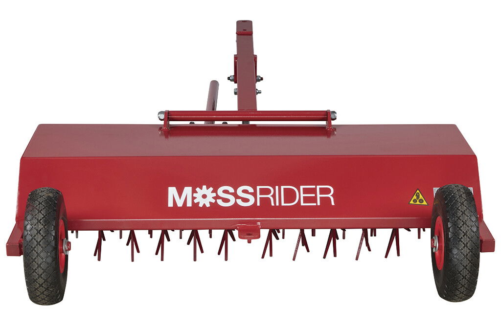 Mossrivare, Vertikalskärare, Fyrhjuling, 130 cm