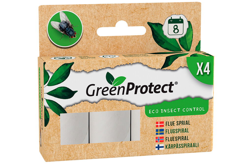 Läs mer om Green Protect flugspiral - 4 st