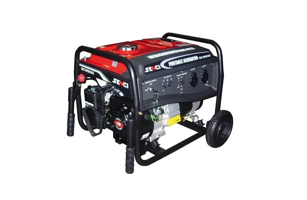 Strømaggregat 2,8 kW - bensin