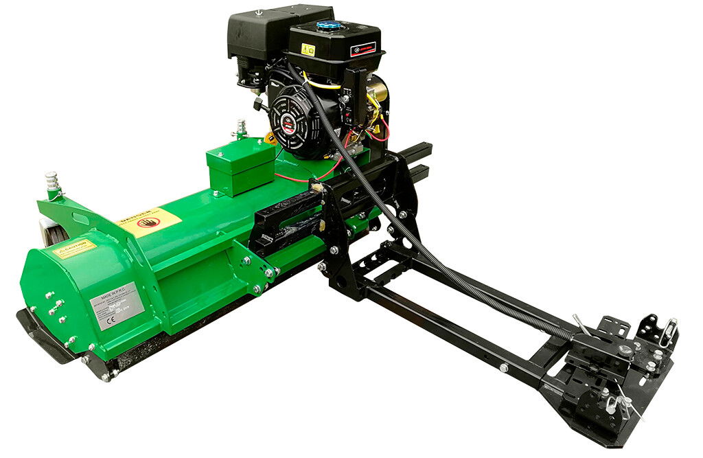 Slaghack för ATV, Frontmonterad, 15 HK, 100 cm klippbredd