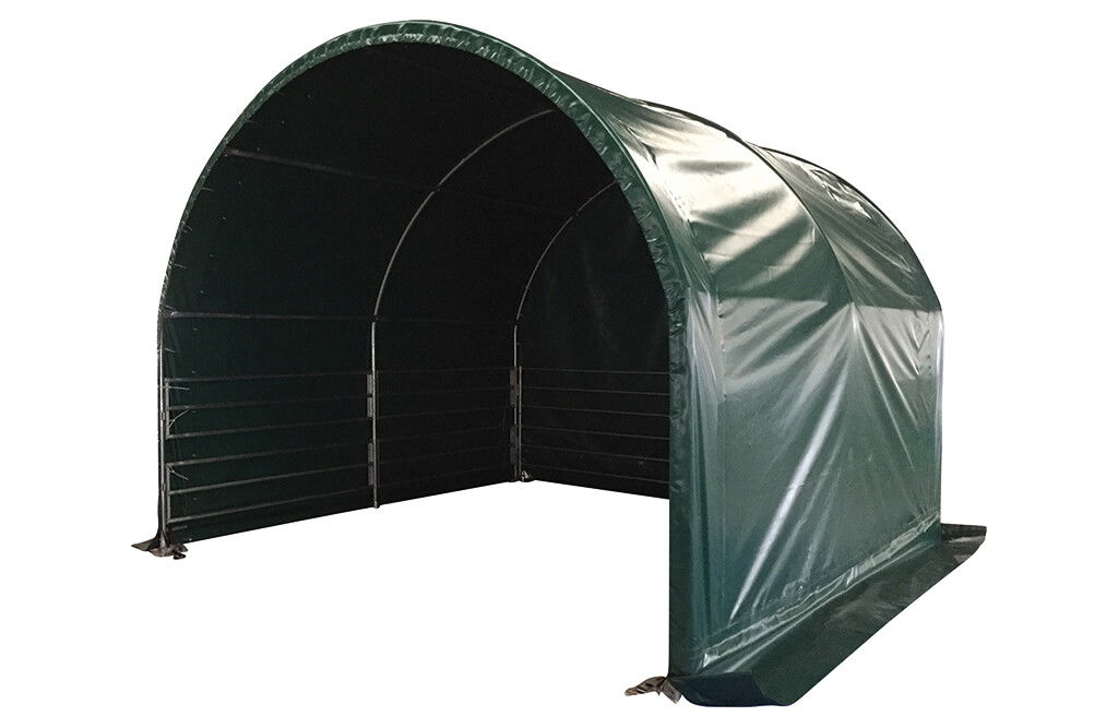 Vindskydd 4x4 m - vindtålig och vattentålig PVC-duk på 610 g/m²
