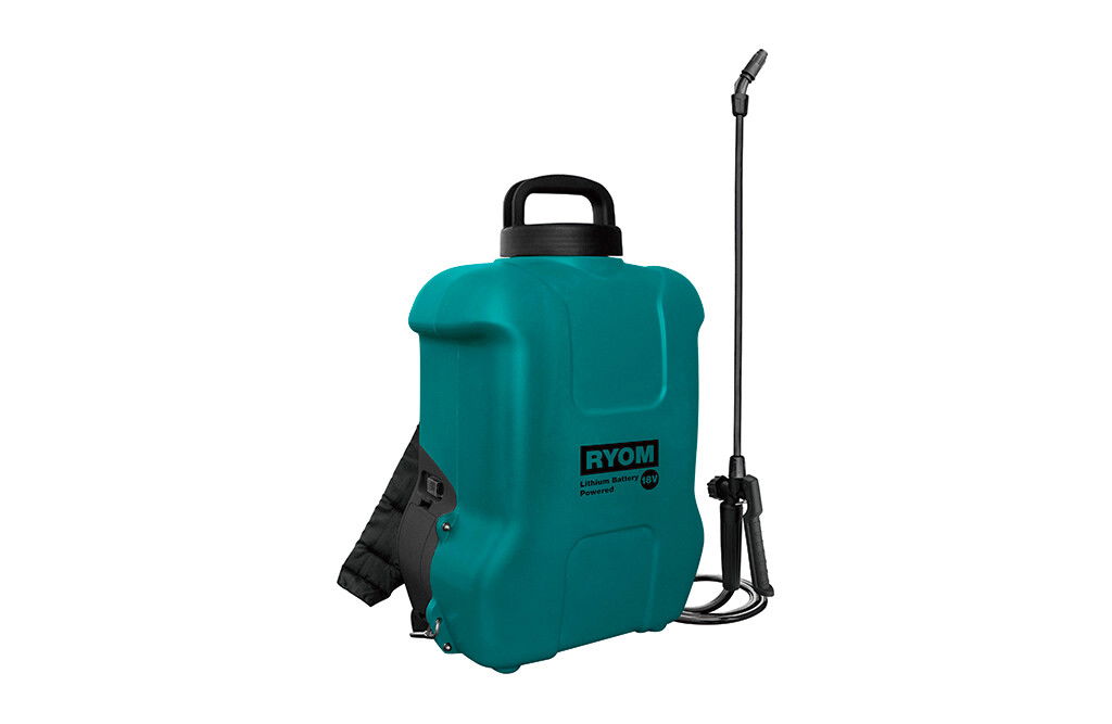 Motorrygsprøjte, 10 liter - 18V