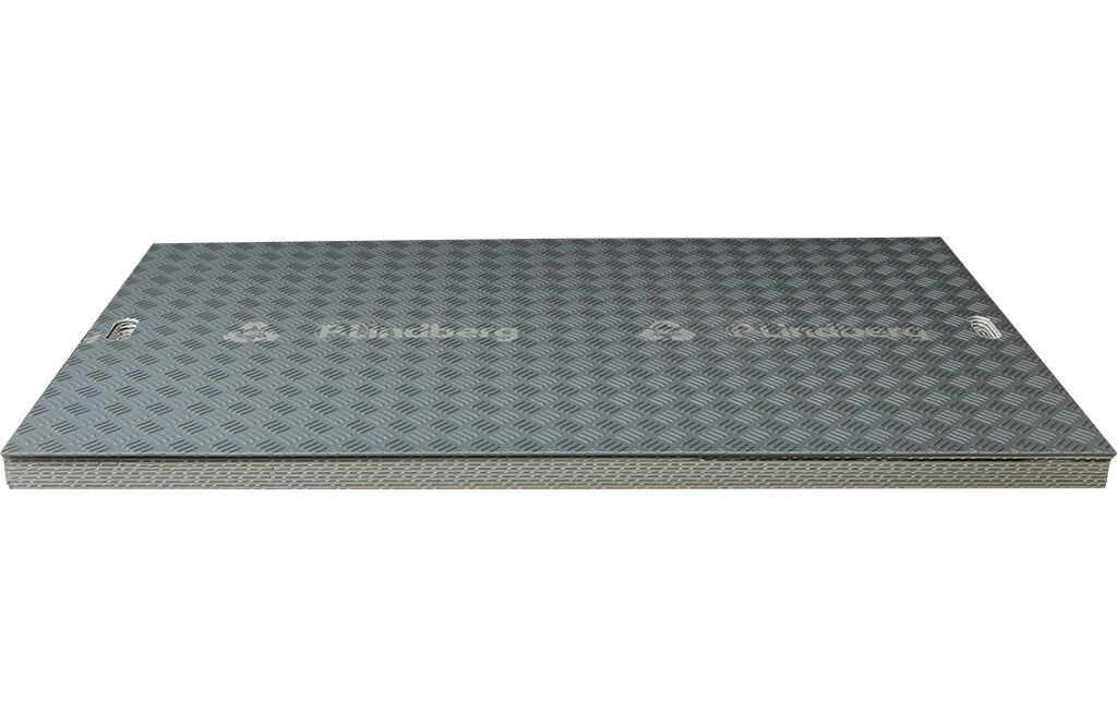 Kjøreplater 200x110x0,8 cm, 6-8 tonn - 10 stk.