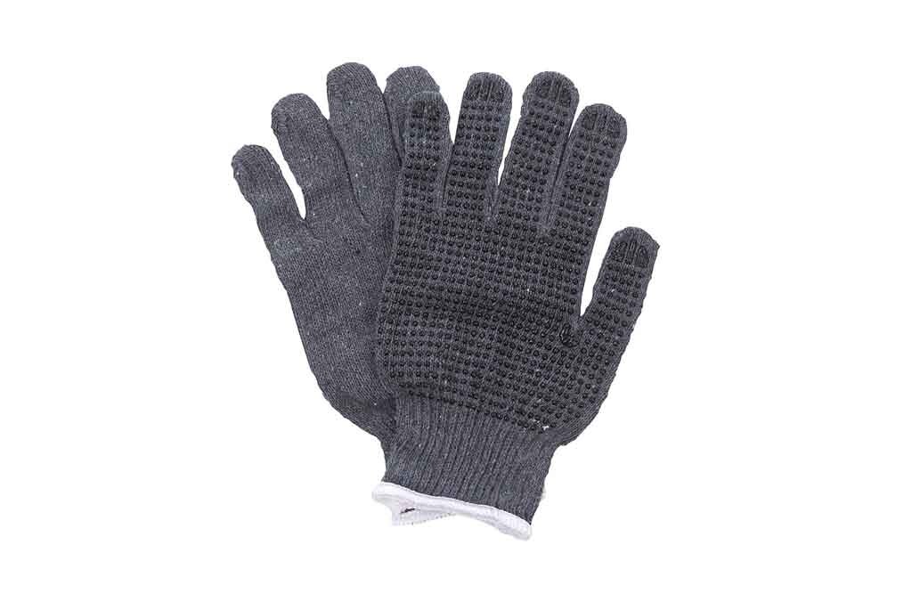 Handskar med PVC-noppor