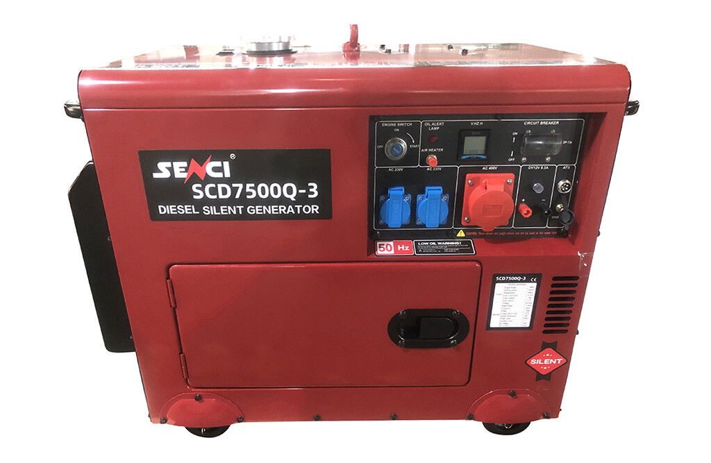 Dieselaggregat 4,8 KW, 3-faset