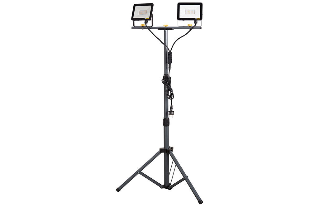 Arbetslampa LED med stativ – 2 x 30W