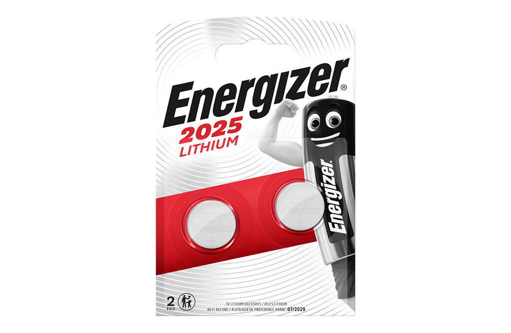 Energizer batteri, CR2025