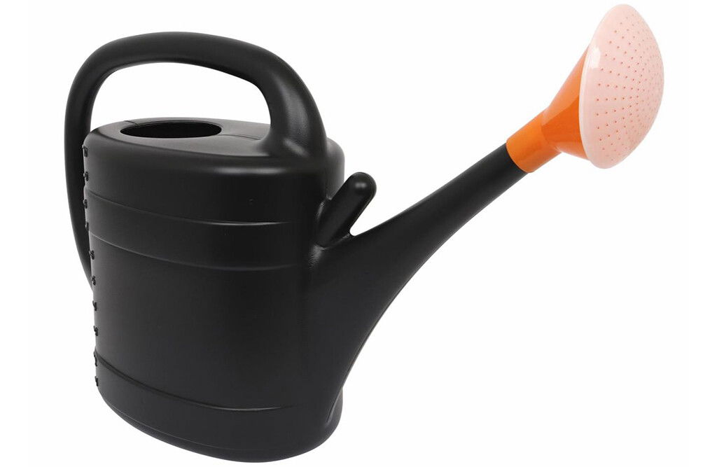 Gießkanne 10 Liter schwarz P.Lindberg